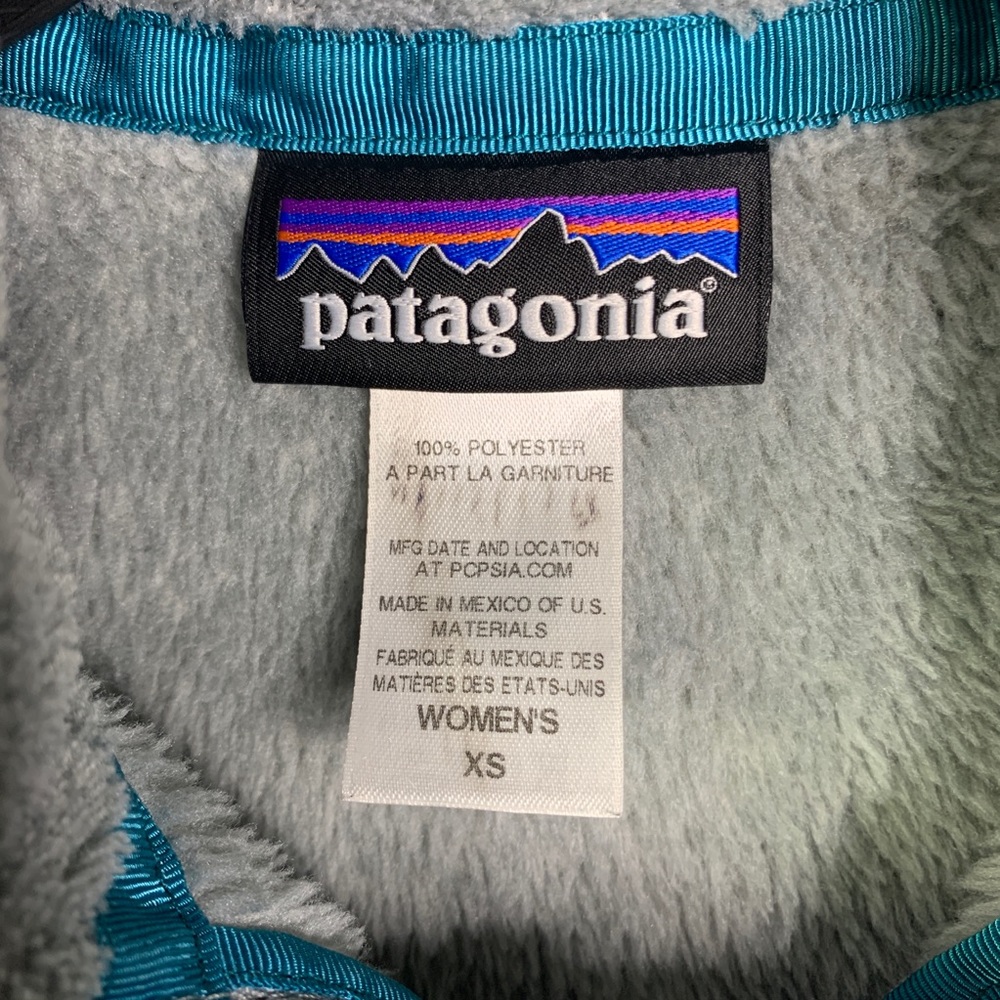 Patagonia Re-tool Full Zip Fleece XS B-88 - Picture 3 of 6